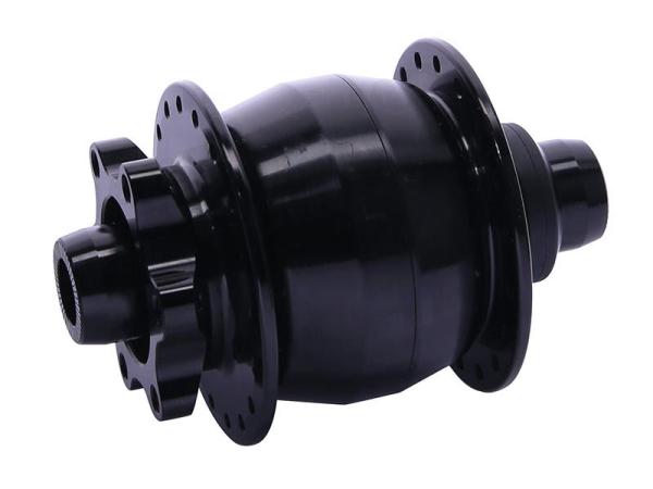 Contec Powerhouse 2+ Nabendynamo 6-Loch, 15mm Steckachse, 32L., schwarz