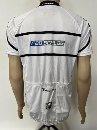 Stevens Maglia "radschlag" Trikot, kurzarm, wei&szlig;, Gr.: S Produktbild 1