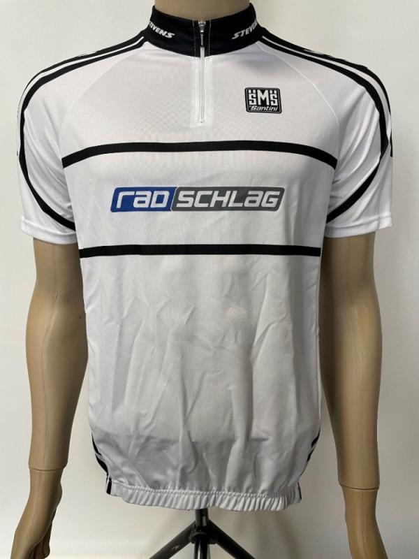 Stevens Maglia "radschlag" Trikot, kurzarm, wei&szlig;, Gr.: XL