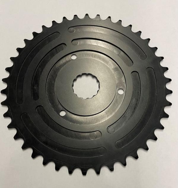 Stronglight Kettenblatt schwarz, 42 Z&auml;hne