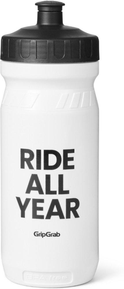 GripGrab R.A.Y. Trinkflasche, 600 ml, wei&szlig;