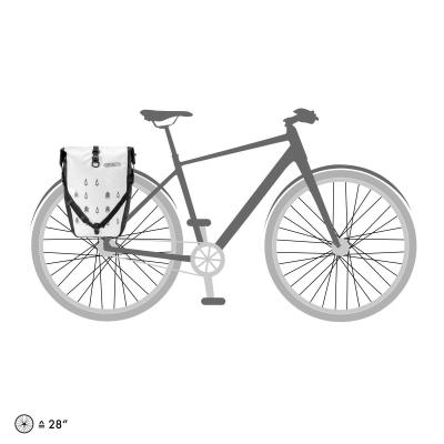 Ortlieb Back-Roller Design Trees white-black Produktbild 5