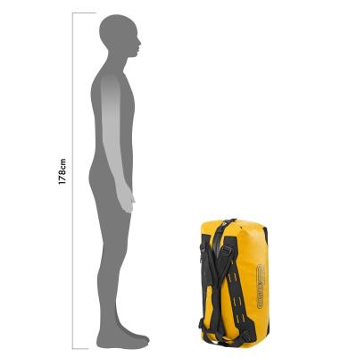 Ortlieb Duffle sun yellow - black Produktbild 5
