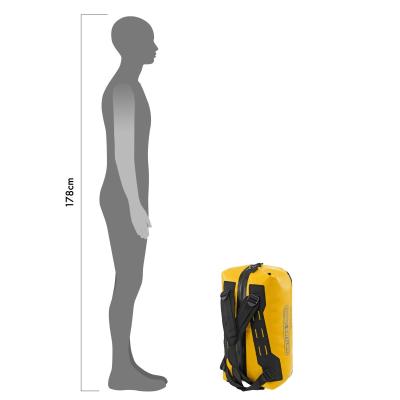Ortlieb Duffle sun yellow - black Produktbild 5