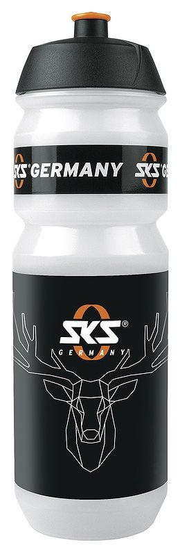 SKS Trinkflasche "Hirsch" klar mit aufdruck 0,75 L