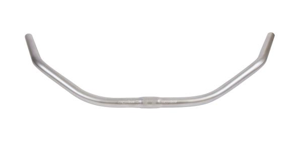 ergotec City-/Trekking Lenkerb&uuml;gel Beach Cruiser 710 mm Alu-Look 65&deg;/0&deg; 62 mm 25,4 mm