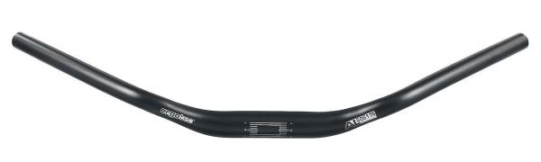 ergotec City-/Trekking Lenkerb&uuml;gel City Cruiser 640 mm schwarz sand. 37&deg;/-11&deg; 41 mm 31,8 mm