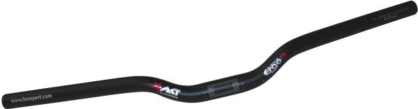 ergotec MTB/ATB Lenker Ergo 630 mm schwarz sand. 14&deg;/5" 30 mm 25,4 mm