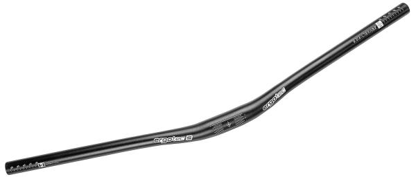 ergotec MTB Lenker Riser Low 720 mm schwarz 9&deg;/5&deg; 15 mm 31,8 mm