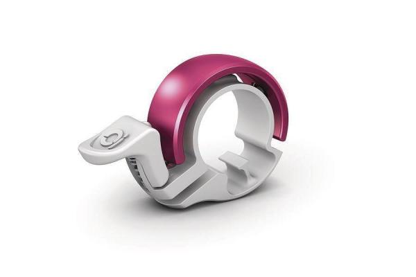 Knog Glocke Oi Classic Small 22,2 mm wei&szlig;/pink