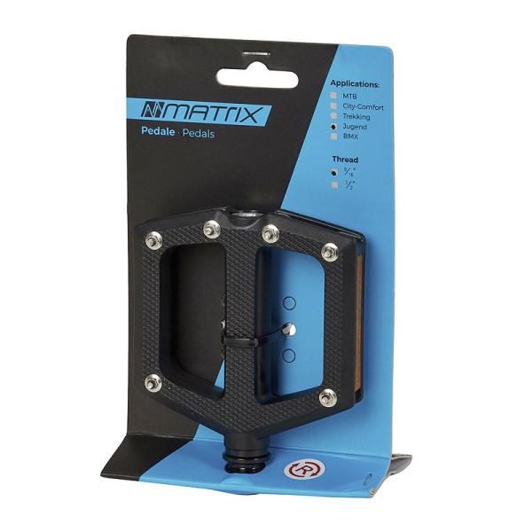 MATRIX Jugend Pedal PE47 schwarz  EVP