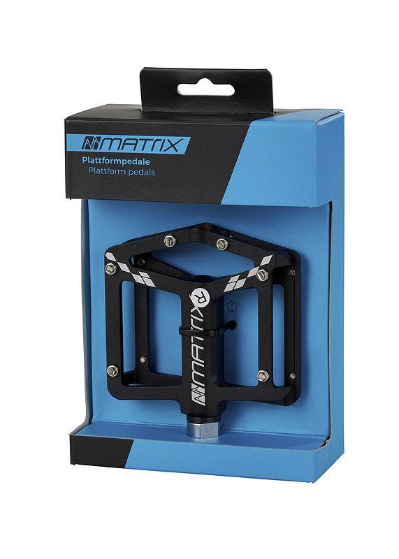 MATRIX Plattformpedal PE45  schwarz  EVP