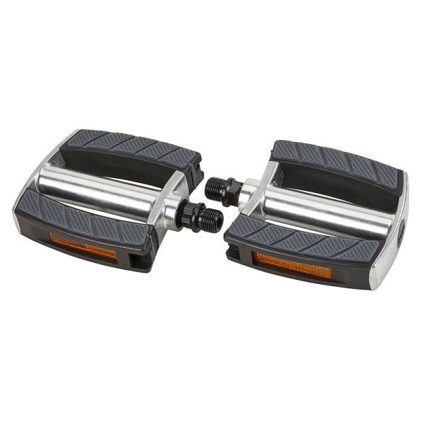 MATRIX Trekking-/Comfort-/City Pedal PE72 Anti Slip schwarz / silber  Montageverpackung