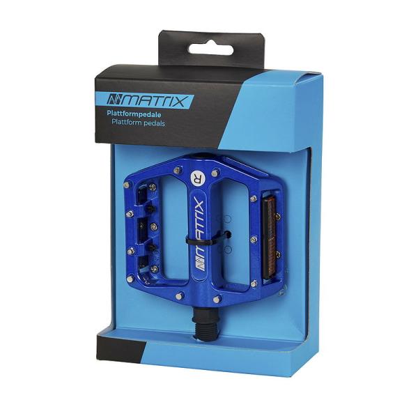 MATRIX Plattformpedal PE82 blau  EVP