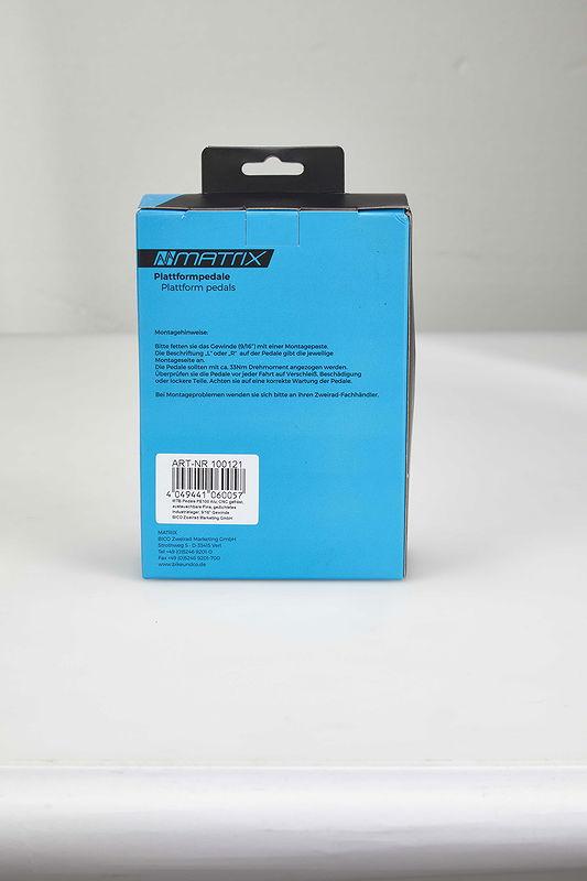 MATRIX Plattformpedal PE100  schwarz  EVP