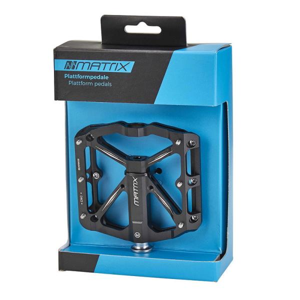 MATRIX Plattformpedal PE101 schwarz  EVP