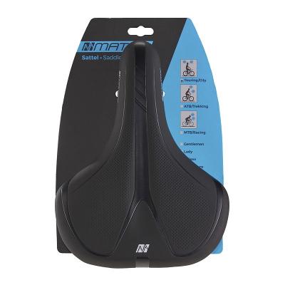 MATRIX City Sattel S42 Relaxed schwarz L265 x B210 mm Unisex EVP Produktbild 1