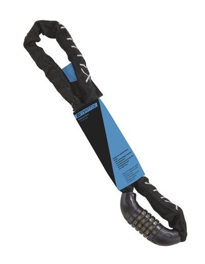 MATRIX Zahlen-Kettenschloss KEZ 901 6 mm schwarz 90 cm Produktbild 2