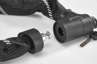 MATRIX Kettenschloss KES 906 8,3 mm schwarz 90 cm Produktbild 1