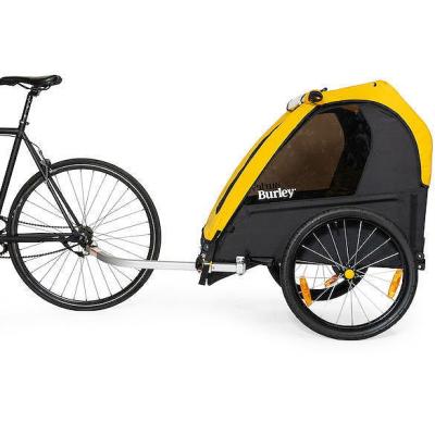 Burley Kinderanh&auml;nger Bee Double 1-2 Sitzer gelb Produktbild 1