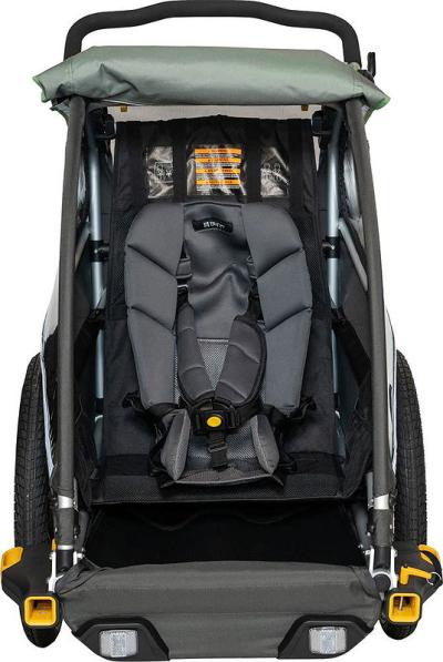 Burley Sitzeinlage Baby Snuggler MY23 grau Produktbild 1