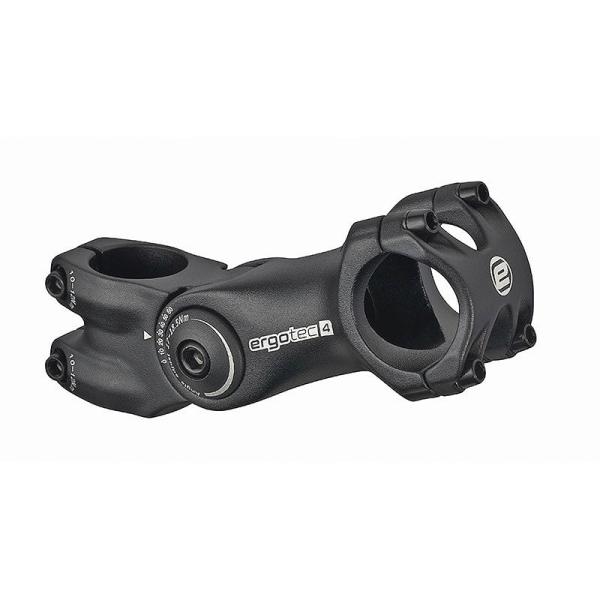 ergotec Ahead-Vorbau Octopus 2 105 mm schwarz sand. 25,4 mm 1 1/8" 0- +60&deg;