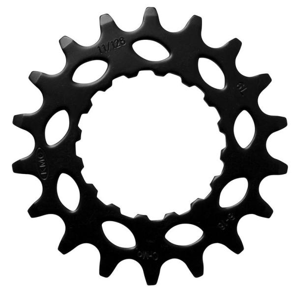 KMC Ritzel f&uuml;r Bosch Gen 2 schwarz  1/2" x 11/128"  18 Z&auml;hne