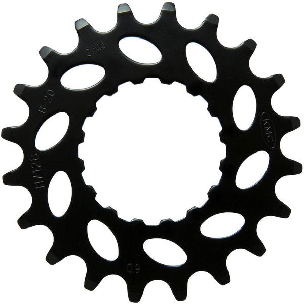 KMC Ritzel f&uuml;r Bosch Gen 2 schwarz  1/2" x 11/128"  20 Z&auml;hne