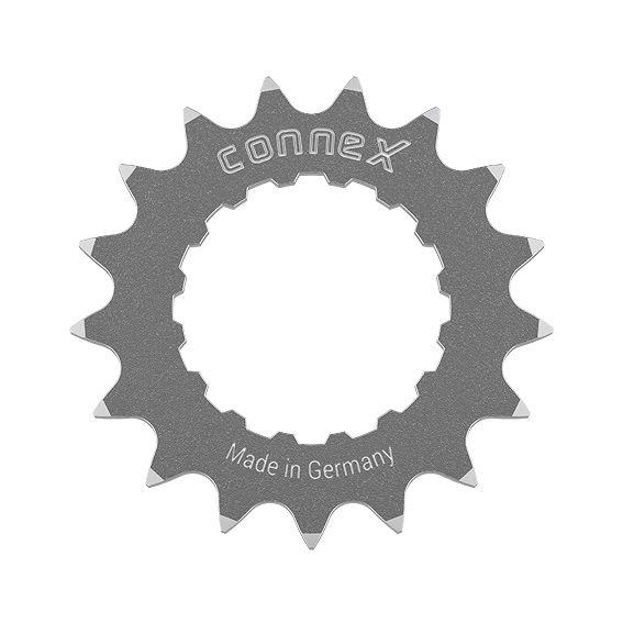 Connex Ritzel f&uuml;r Bosch Gen 2 silber  1/2" x 3/32"+1/2" x 11/128"  17 Z&auml;hne