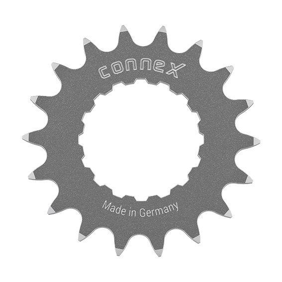 Connex Ritzel f&uuml;r Bosch Gen 2 silber  1/2" x 3/32"+1/2" x 11/128"  18 Z&auml;hne