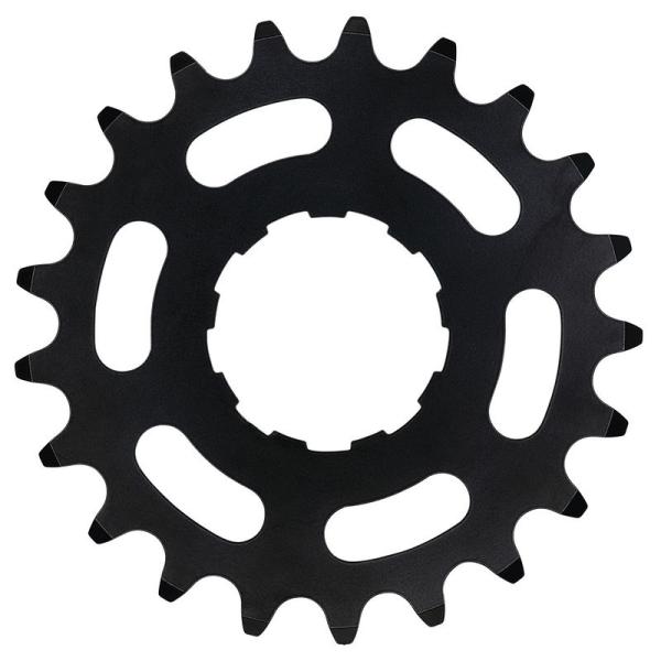 KMC Ritzel flach f&uuml;r Enviolo schwarz  1/2" x 3/32"  21 Z&auml;hne