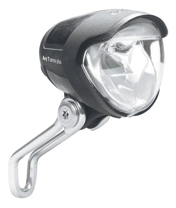 B&M Dynamo-Scheinwerfer Lumotec IQ Avy Tsenso plus schwarz 40 Lux 162RTSNDI