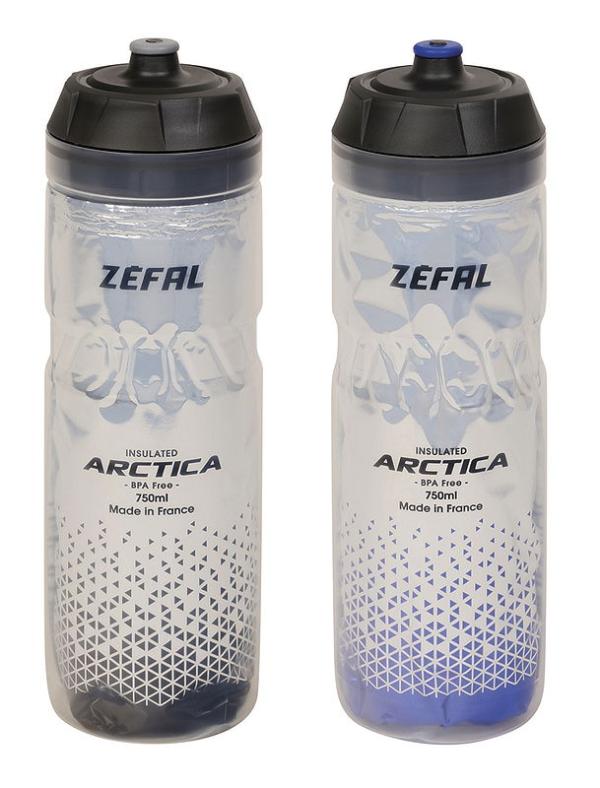 Z&eacute;fal Thermo Trinkflasche Arctica silber/schwarz 0,75 L