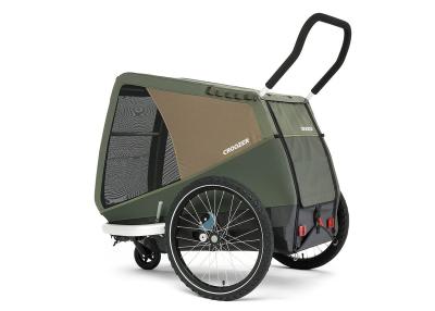 CROOZER Hundeanh&auml;nger Dog Mikke moss green Produktbild 2