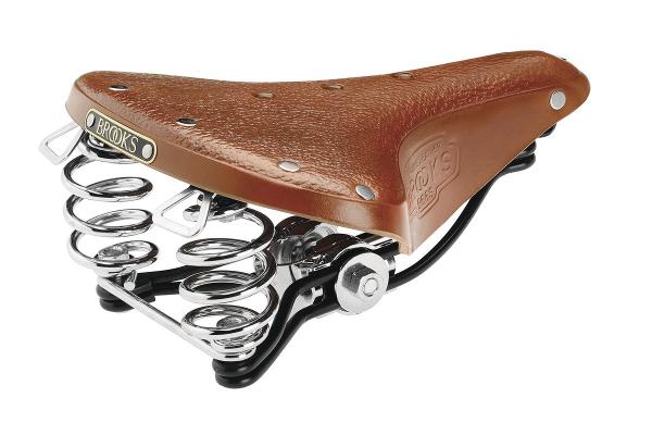 Brooks Leder Sattel B66 Short honig L240 x B205 x H101 mm Damen B281DSA07203