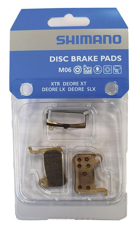 Shimano Scheibenbremsbel&auml;ge M06 Metall Y8CL98010 SB-Verpackung