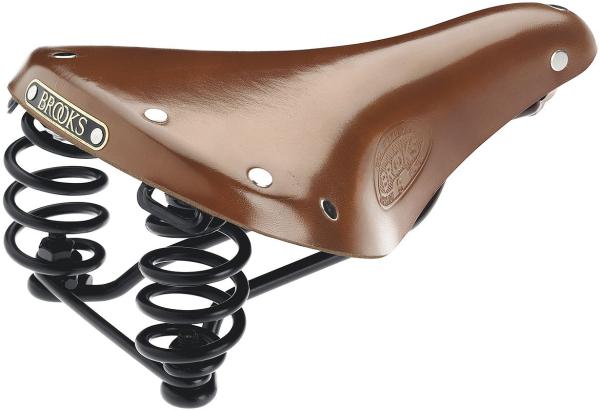 Brooks Leder Sattel Flyer Short honig L242 x B176 x H87 mm  Damen B396DA07203