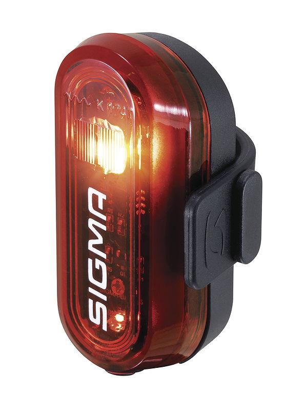 SIGMA LED Batterier&uuml;cklicht Curve schwarz