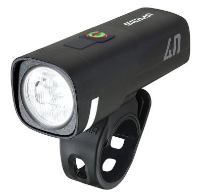 SIGMA LED Akkufrontleuchte Aura 40 USB schwarz Produktbild 2