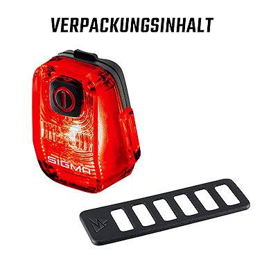 SIGMA LED Akkur&uuml;cklicht HIRO 10 schwarz Produktbild 1