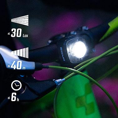 SIGMA LED Akkuleuchten Set AURA Micro Set schwarz Produktbild 2