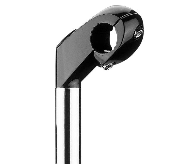 ergotec Vorbau Cat 2 Tube 40 mm schwarz-silber 25,4 mm 25,4 mm 35&deg;