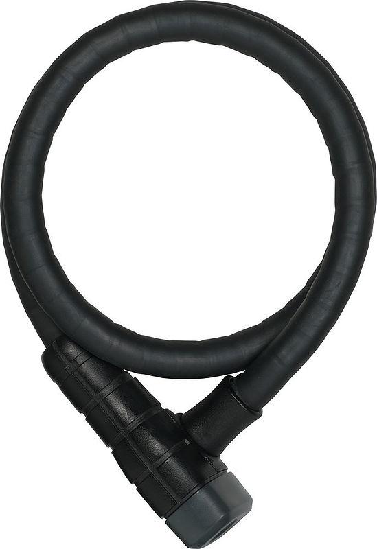 ABUS Panzerkabelschloss Microflex 6615K/85/15 BK SCMU 15 mm schwarz 85 cm
