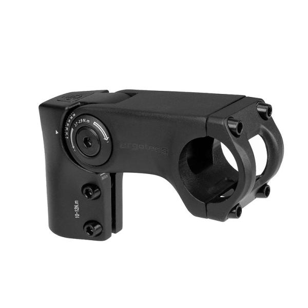 ergotec Ahead-Vorbau Sepia XL 50 110 mm schwarz sand. 31,8 mm 1 1/8" 0- +60&deg;