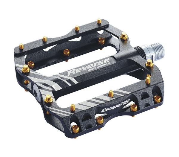 Reverse Plattformpedal Escape Pro schwarz/gold  SB-Verpackung