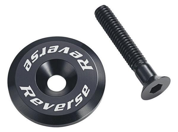 Reverse Steuersatzkappe schwarz 1 1/8"  SB-Verpackung