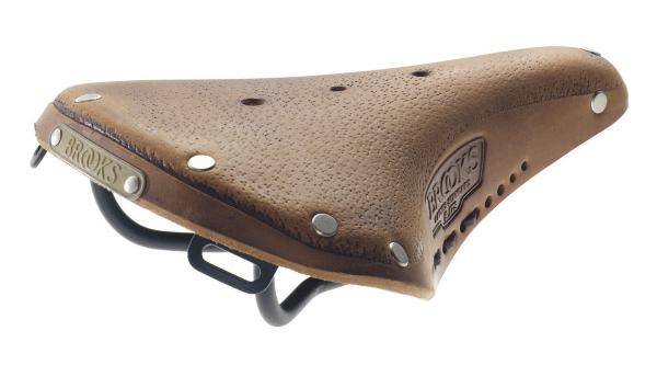 Brooks Leder Sattel B17 Softened braun Aged L275 x B175 x H65 mm Herren B211PLA0721