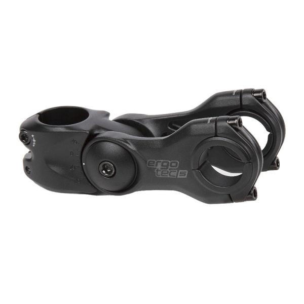 ergotec Ahead-Vorbau Octopus Twin 104 mm schwarz sand. 25,4 mm 1 1/8" -20&deg; - +40&deg;