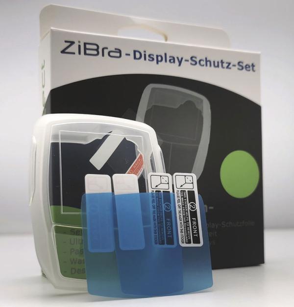 ZiBra Display Cover - Set f&uuml;r Bosch Purion transparent