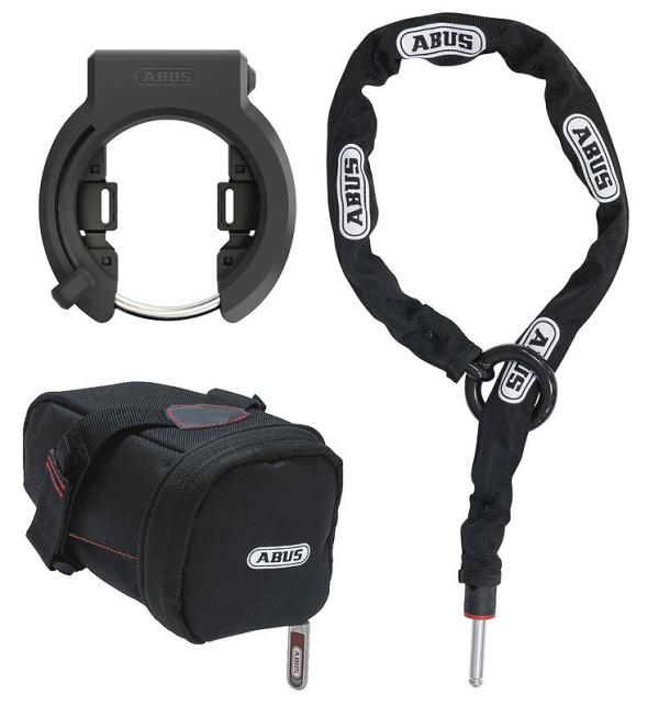 ABUS Rahmenschloss 6950M AM NR BK XPlus 77 mm schwarz + 6KS/100 + ST 5950